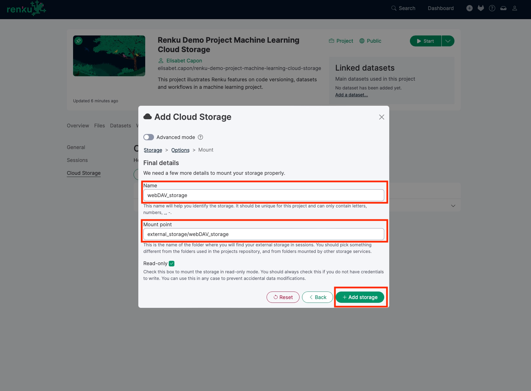 WebDAV final steps