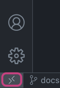 The ‘Open a Remote Window’ button