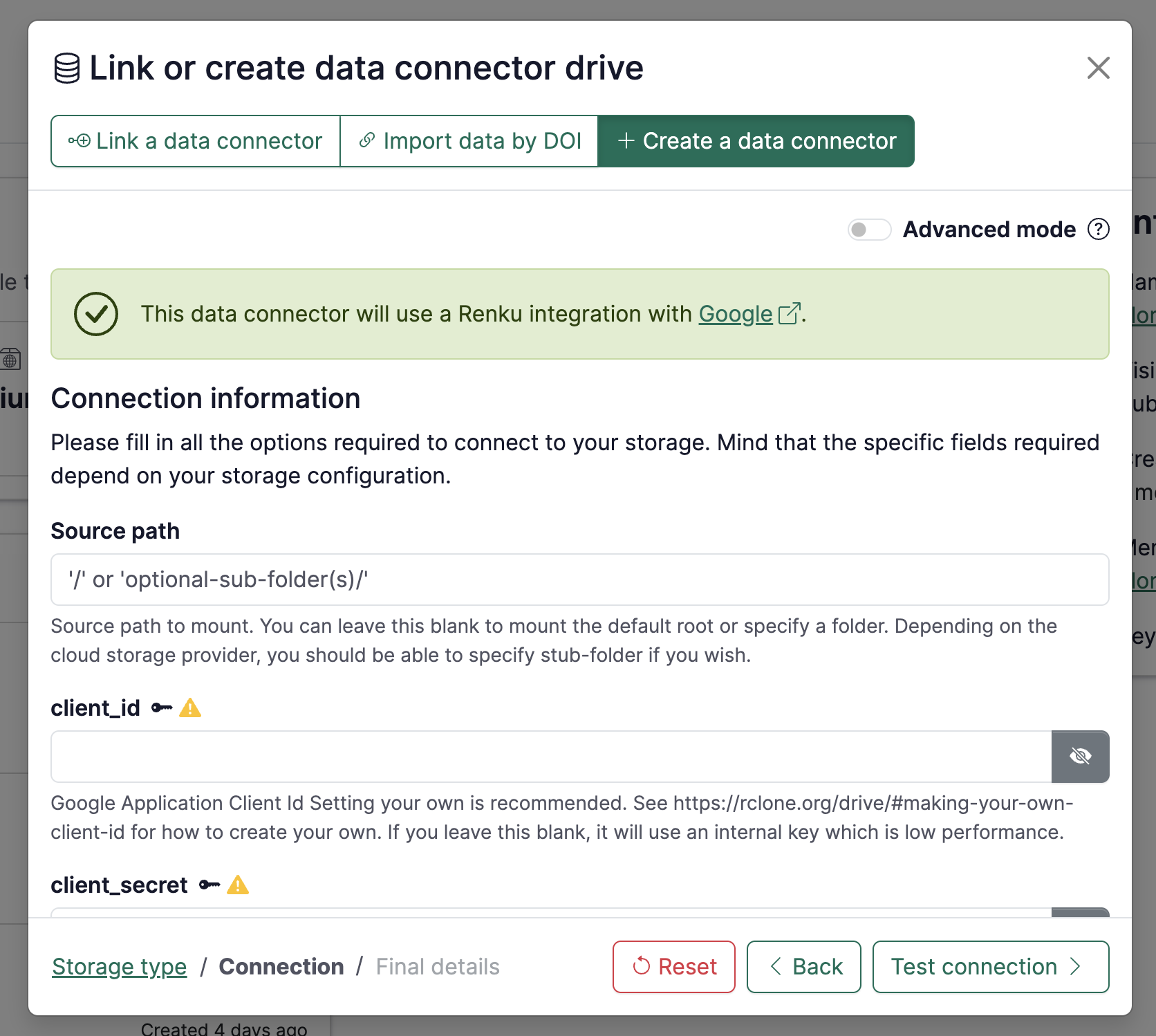 Integration active
